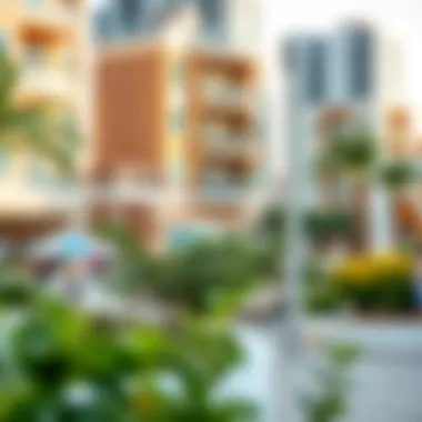 Vibrant community amenities in Emaar's Town Square