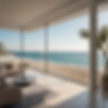 Breathtaking Coastal Views from Address Beachfront Stunning view of the coastline from Address Beachfront