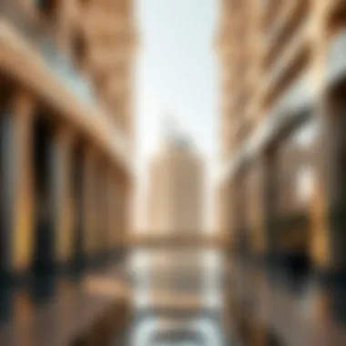 Innovative Architectural Details of Aeternitas Tower Architectural details showcasing Aeternitas Tower's innovative design