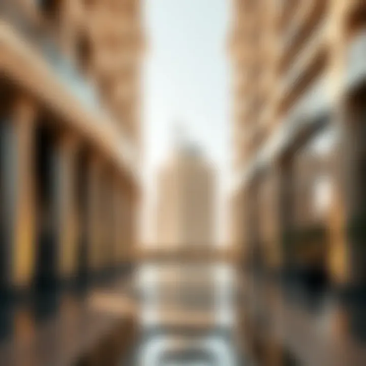 Innovative Architectural Details of Aeternitas Tower Architectural details showcasing Aeternitas Tower's innovative design