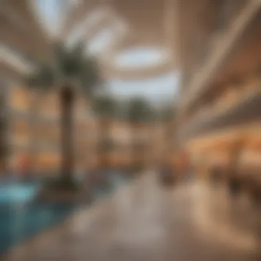 Entertainment Zone at Al Ghurair Mall Entertainment zone filled with activities