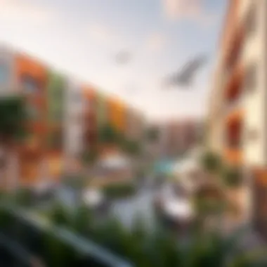 Vibrant community spaces within Al Ghurair Properties