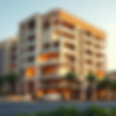 Luxurious residential building in Al Mashreq with contemporary design