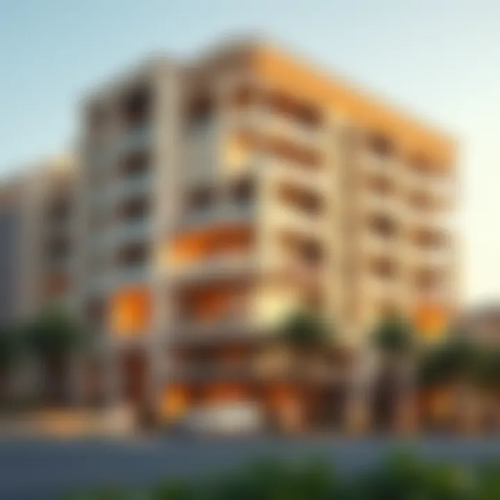 Luxurious residential building in Al Mashreq with contemporary design