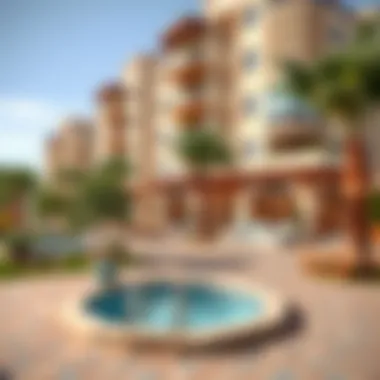 Community amenities surrounding Al Narah Apartments, highlighting lifestyle offerings