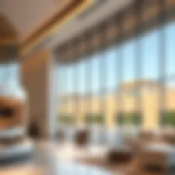 Architectural detail of Al Noor Building 1 showcasing modern design elements