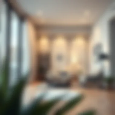 A secure apartment with safety features and insurance documents