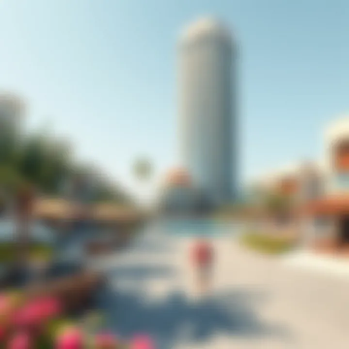 Vibrant community life around By the Sea Tower