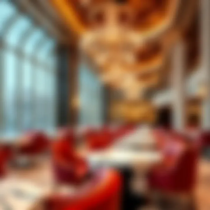 Fine dining restaurant within Caesars Palace Dubai