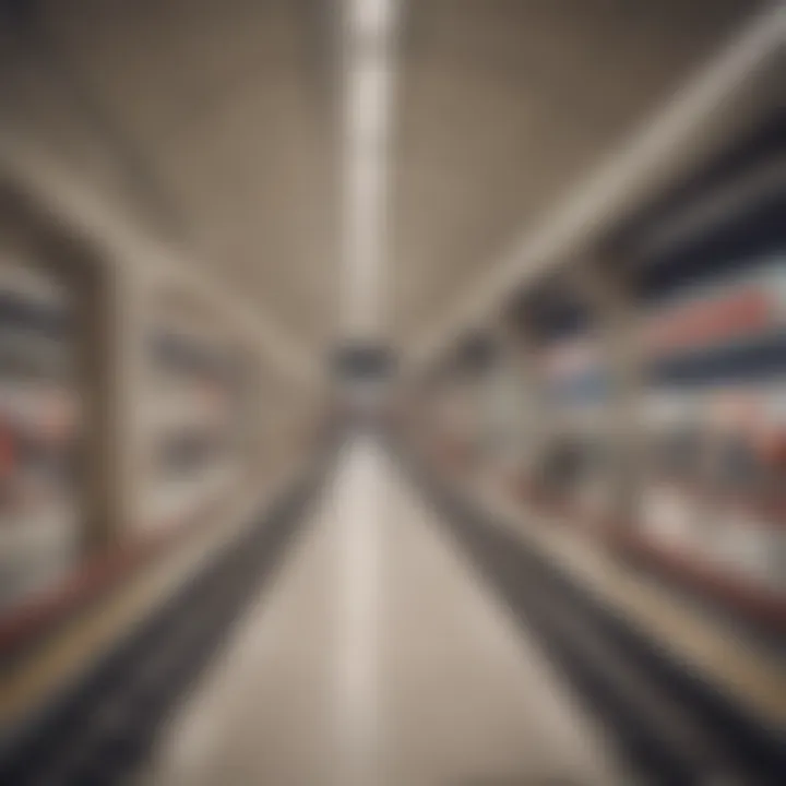 Overview of a Dubai Metro station highlighting amenities