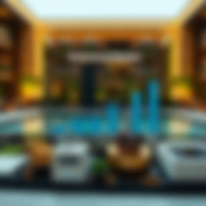 Dubai Rental Market Insights Graph showcasing rental market trends in Dubai