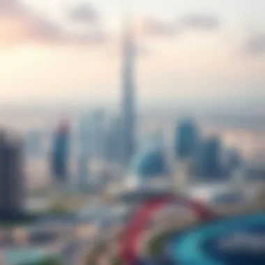 Overview of Dubai skyline highlighting family-friendly areas
