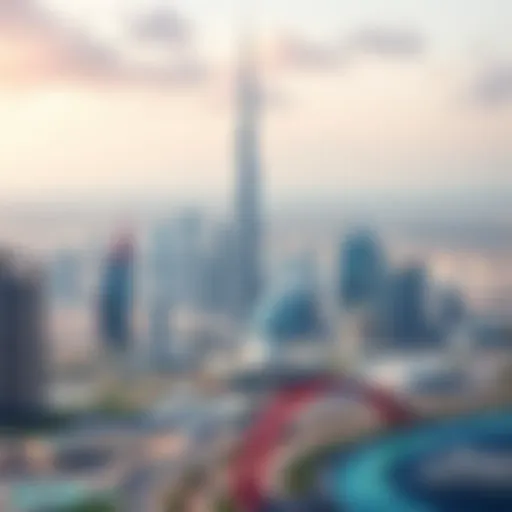 Overview of Dubai skyline highlighting family-friendly areas