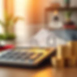 Visual representation of mortgage calculation