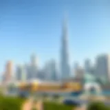 Stunning skyline view of Dubai showcasing modern architecture