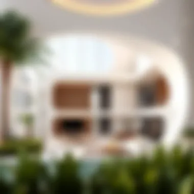 Futuristic home layout illustrating creativity in design