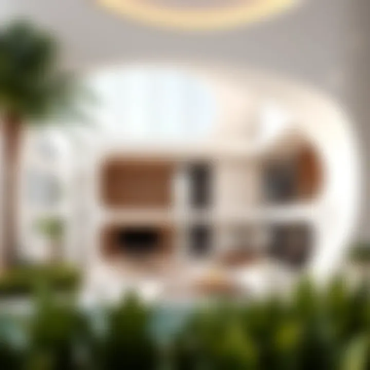 Futuristic home layout illustrating creativity in design