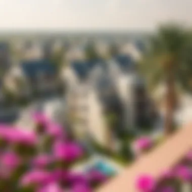 Residential Charm of Discovery Gardens Scenic view of Discovery Gardens showcasing residential buildings