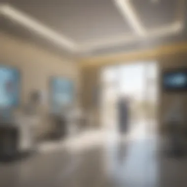 Advanced Medical Technology at Dubai Hills American Hospital State-of-the-art medical technology inside the hospital