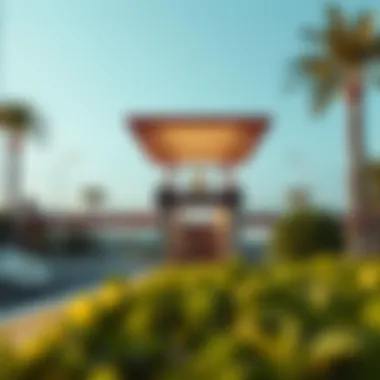 Visual representation of the station's accessibility features