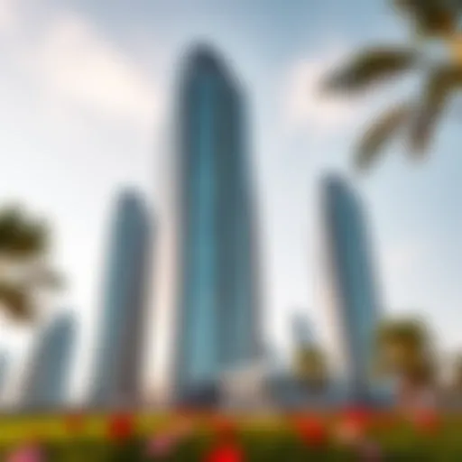 Exterior view of Dubai One Tower showcasing its unique architectural design