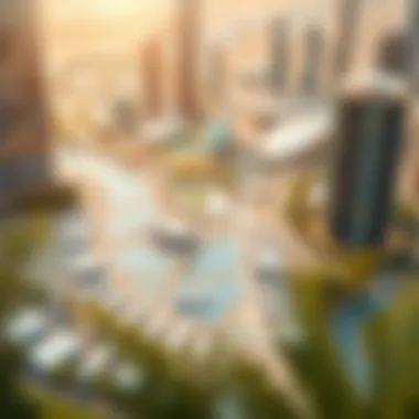 Strategic location map highlighting Dubai One Tower's proximity to key areas