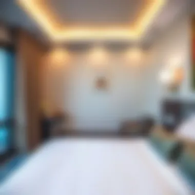 Comfortable guest room at Eagle Hotel