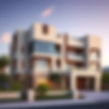 Exterior view of Eden House showcasing its unique architectural design