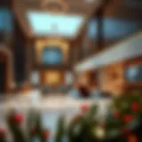 Luxurious lobby of Edge by Rotana showcasing modern design elements