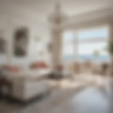 Opulent Interiors of Ellington Beach Houses Luxurious interiors of an Ellington beach house