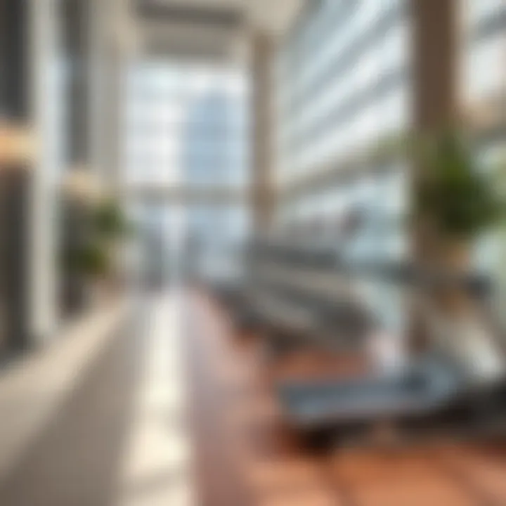 Amenities offered at Emaar Square Building Four including fitness and leisure facilities