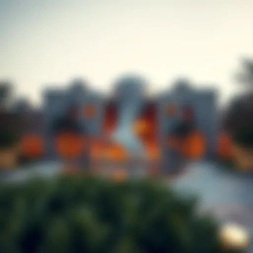 Architectural design of Emaar The Oasis