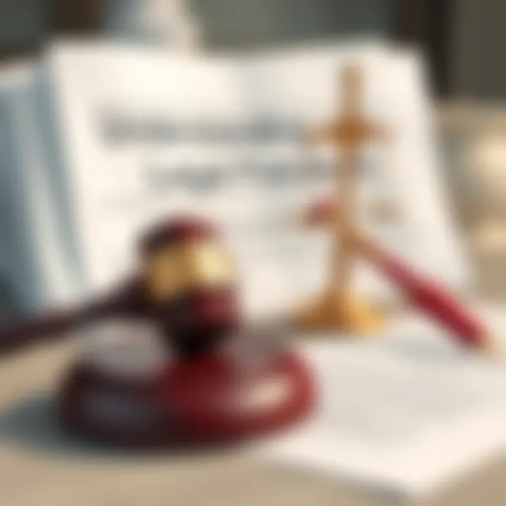 Understanding Legal Framework Legal documents and a gavel representing the legal framework