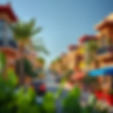 Neighborhood View of Qusais Vibrant neighborhood view of Qusais highlighting local amenities