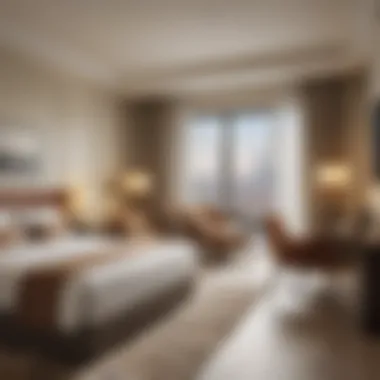 Affordable Luxury: Hotel Room Close to Terminal 3 Luxurious budget hotel room near Dubai Airport