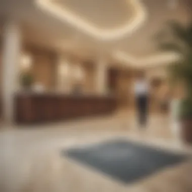 Welcome to Your Budget Stay: Check-In Experience Traveler checking into a budget-friendly hotel