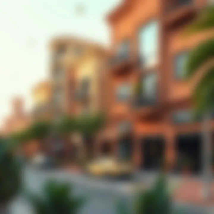 Vibrant Neighborhoods for Budget Living Vibrant Dubai neighborhood ideal for budget accommodations