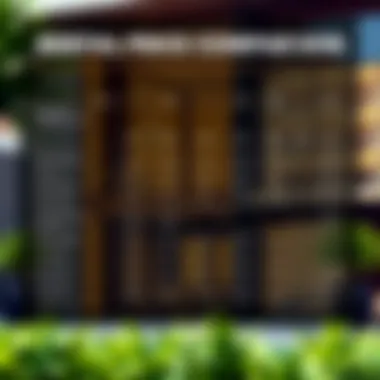 A comparison chart of rental prices in various Dubai neighborhoods.