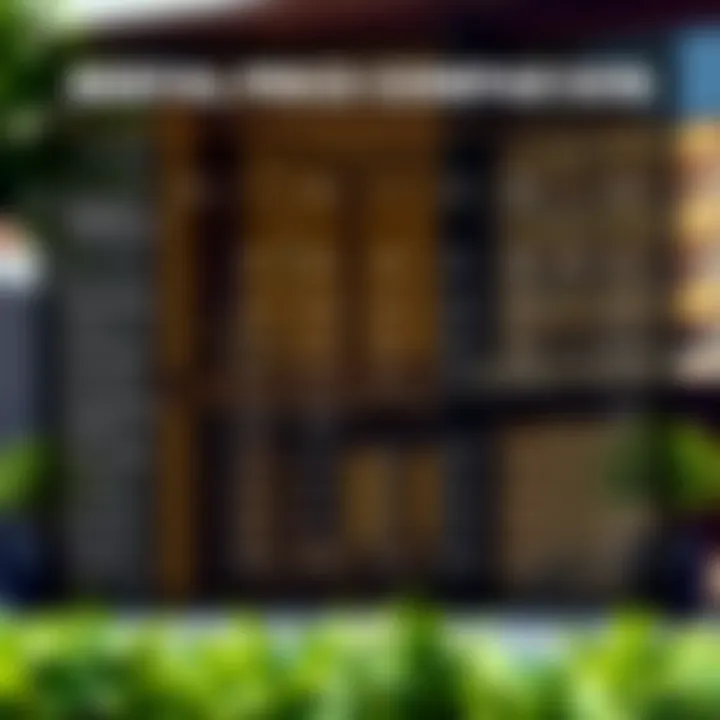 A comparison chart of rental prices in various Dubai neighborhoods.