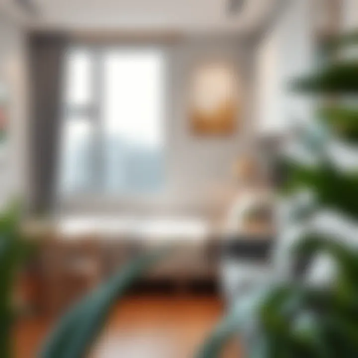 Cozy studio space with practical amenities