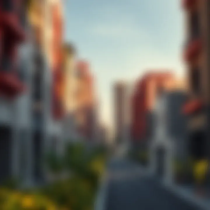 Vibrant neighborhood known for affordable rentals