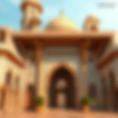 Architectural Elegance of Al Maha Intricate architectural details of Al Maha's design