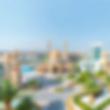 Architectural Beauty of المرسى النعيمية A panoramic view showcasing the architectural beauty of المرسى النعيمية