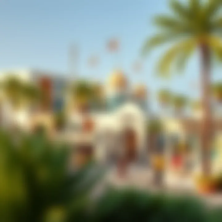 Snapshot of local amenities in Al Nahda 1, highlighting community features