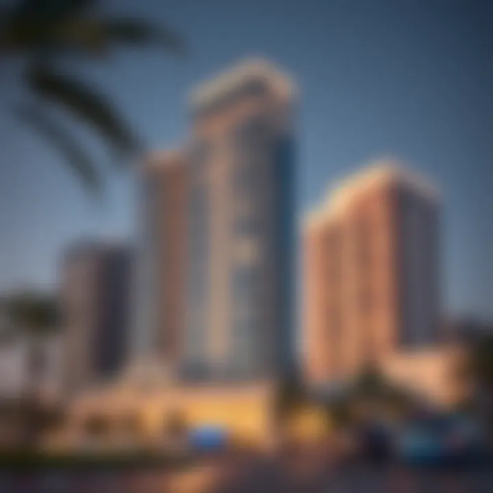 Prime Location of Al Rihab Tower Prime location surrounding Al Rihab Tower