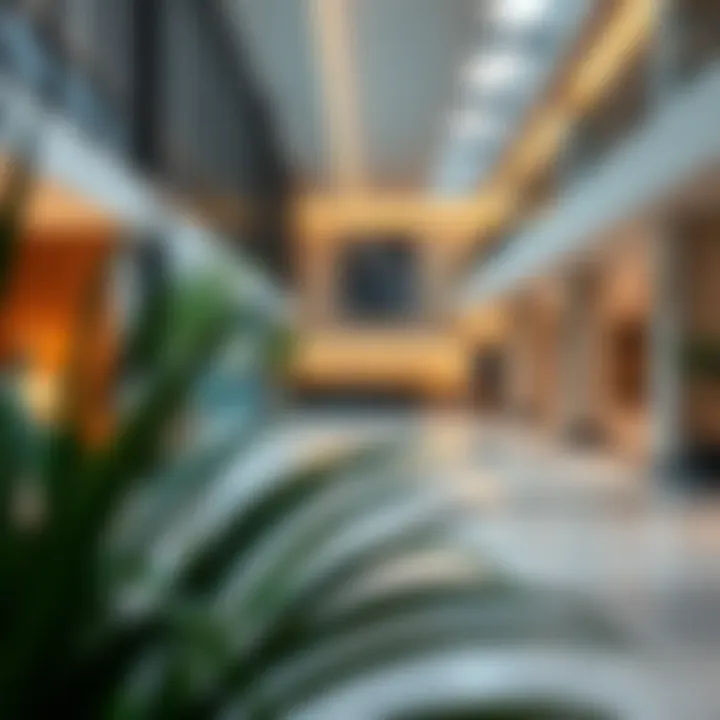 Luxurious amenities available within Alcove residence