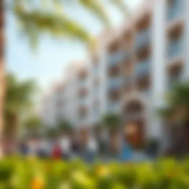 Vibrant community atmosphere in Jumeirah Village Circle