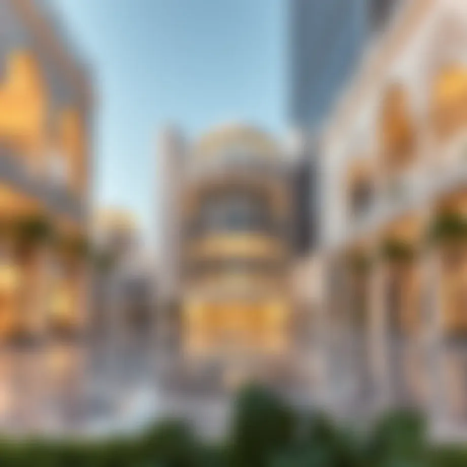 Modern architectural design of الواحة سنتر