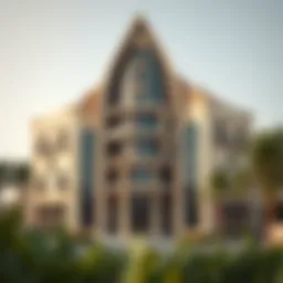 Stunning architectural design of Azizi Mina