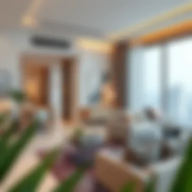 Luxurious interiors of a sample apartment in Azizi Vista emphasizing lifestyle offerings and comfort.